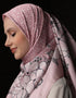CARYS SQUARE SCARF (PRIMROSE PINK)